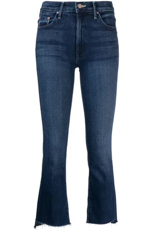 Mother The Insider cropped bootcut jeans