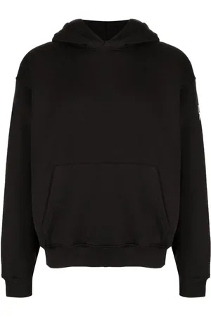 Neil Barrett Minimalist Bolts appliqué-detail hoodie