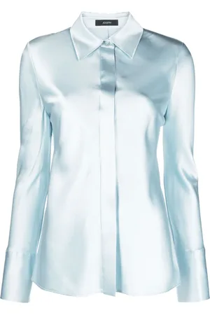 Joseph Satin-finish silk shirt