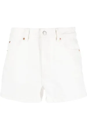 Alexander Wang High-rise denim mini shorts