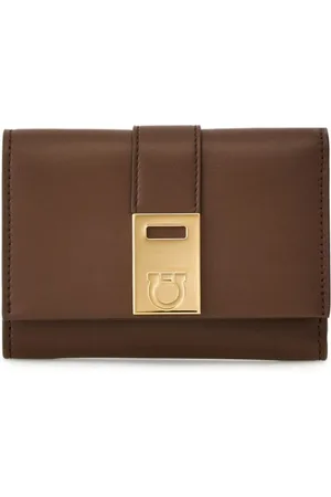 Salvatore Ferragamo Hug two-tone leather wallet