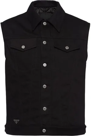 Prada Bull button-up denim gilet