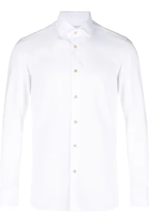 Boglioli Long-sleeve cotton shirt