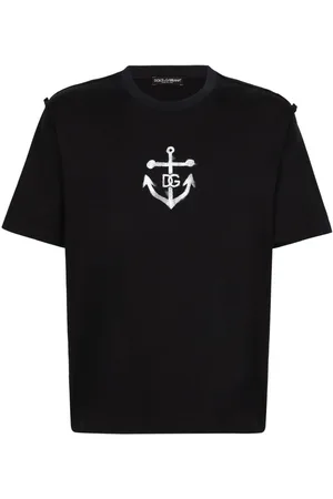 Dolce & Gabbana Marina-print cotton T-shirt