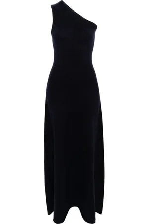EXTREME CASHMERE One-shoulder maxi dress