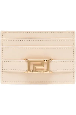 VERSACE Greca Goddess leather cardholder