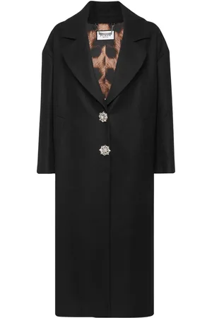Philipp Plein Crystal-embroidered skull coat