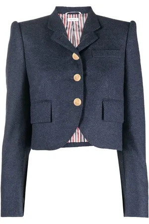Thom Browne Cropped single-breasted blazer