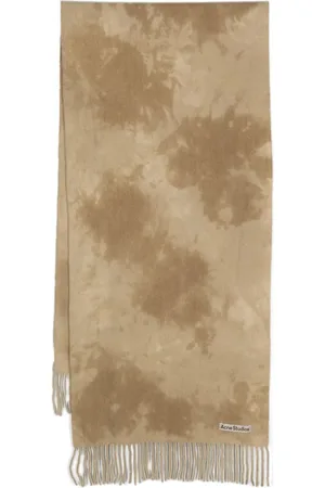 Acne Studios Logo-appliqué wool scarf