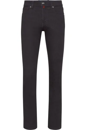 BILLIONAIRE Low-rise straight-leg jeans