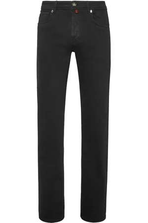 BILLIONAIRE Low-rise straight-leg jeans