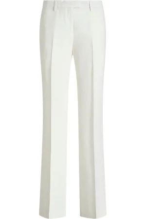 Etro Slub-texture tailored trousers