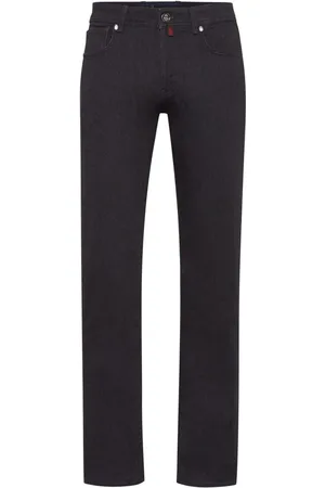BILLIONAIRE Low-rise straight-leg jeans