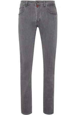 BILLIONAIRE Low-rise straight-leg jeans