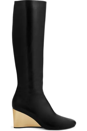 Paco rabanne Wedge heel below-the-knee boots