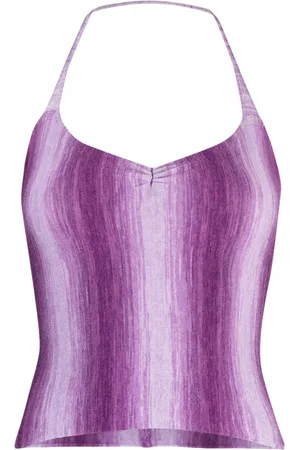 Gimaguas Alyss striped cropped tank top