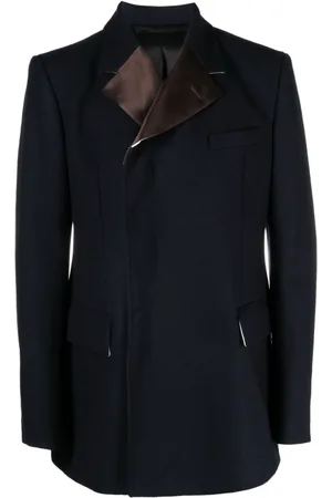 WALES BONNER Histoire notched-lapels coat