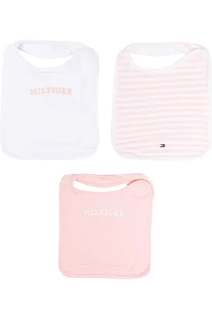 Tommy Hilfiger Logo-print bib set (set of three)