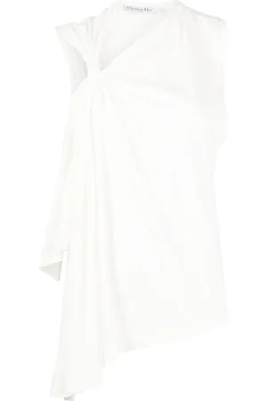 Dior Draped asymmetric top