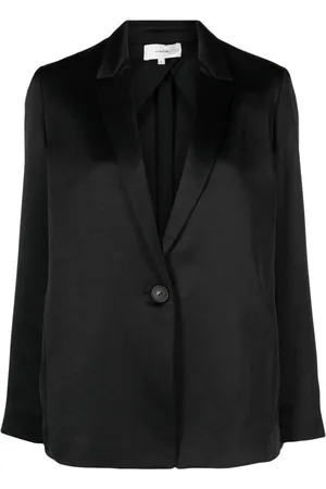 Vince Single-breasted satin blazer