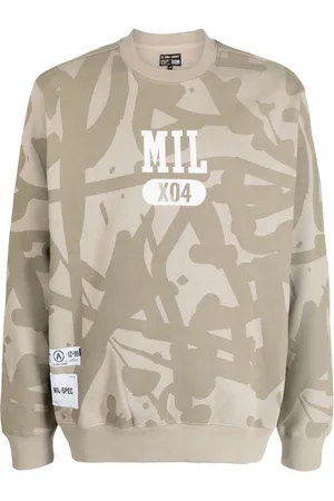 Izzue Logo-print crew-neck sweatshirt