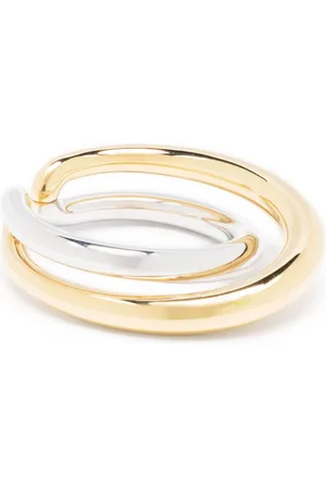 CHARLOTTE CHESNAIS Initial two-tone design ring