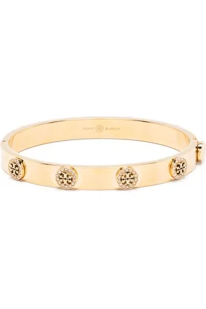Tory Burch Miller stud pavé hinge bracelet