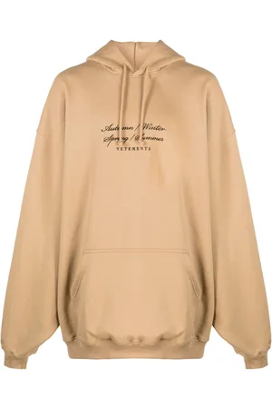 Vetements 4 Seasons cotton hoodie