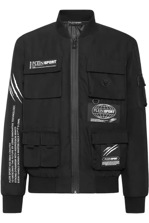 Philipp Plein Multi-pocket bomber jacket