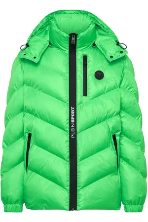 Philipp Plein Logo-patch puffer jacket