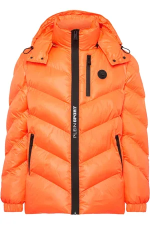 Philipp Plein Logo-patch puffer jacket