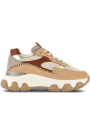 Hogan Hyperactive panelled suede sneakers