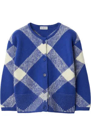 Burberry Vintage-check knitted cardigan