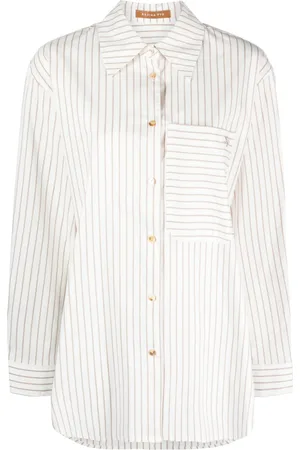 REJINA PYO Caprice stripe-pattern shirt