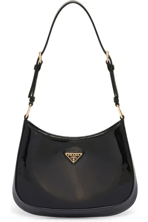 Prada Cleo patent-leather shoulder bag