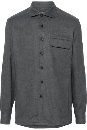 corneliani Classic-collar overshirt