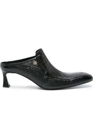 MARTINE ROSE Snout 65mm leather mules