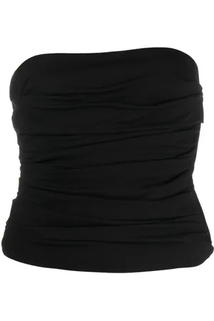 Moschino Ruched bandeau top