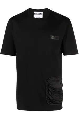 Moschino Logo-appliqué cotton T-shirt