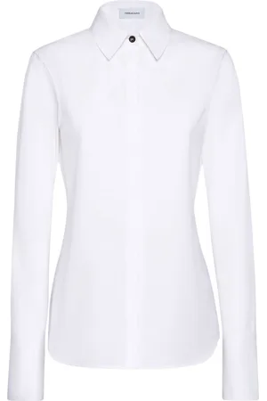 Salvatore Ferragamo Long-sleeved buttoned cotton shirt