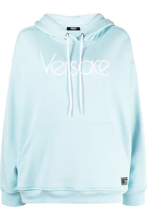 VERSACE 1978 Re-Edition logo-embroidered hoodie