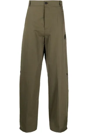 A-cold-wall* Logo-appliqué straight-leg trousers