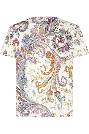 Etro Paisley-print cotton T-shirt