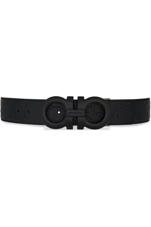 Salvatore Ferragamo Gancini reversible leather belt
