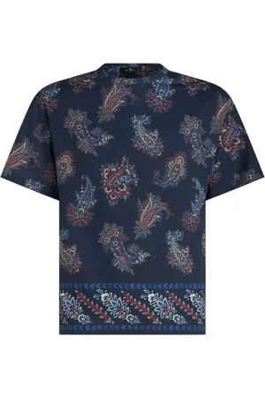 Etro Paisley-print cotton T-shirt
