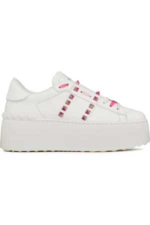 VALENTINO GARAVANI Rockstud Untitled flatform sneakers