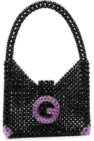 GERMANIER Bead-embellished shoulder bag
