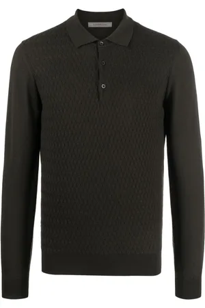 corneliani Virgin wool polo shirt