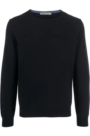 corneliani Crew-neck fine-knit jumper