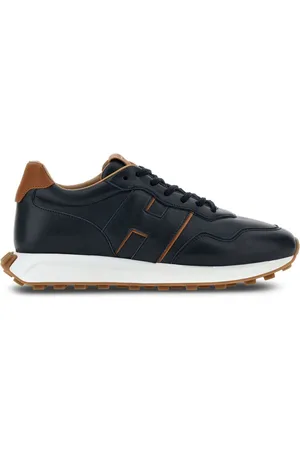 Hogan H601 leather lace-up sneakers